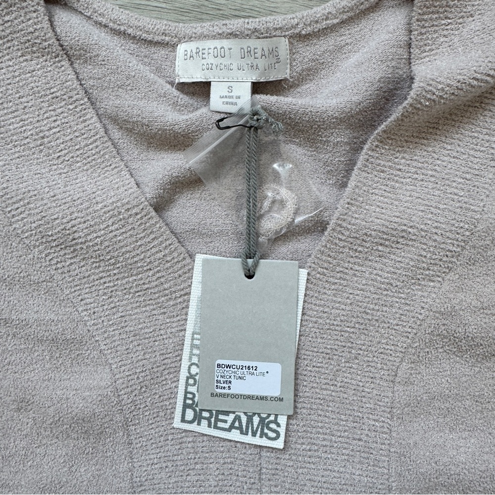Barefoot Dreams Soft V-neck Tunic